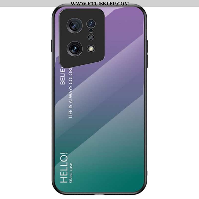 Etui do Oppo Find X5 Szkło Hartowane Witam